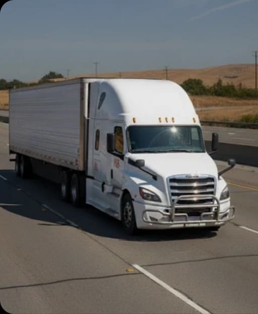 HB Transportation dedicated lane freight truck
